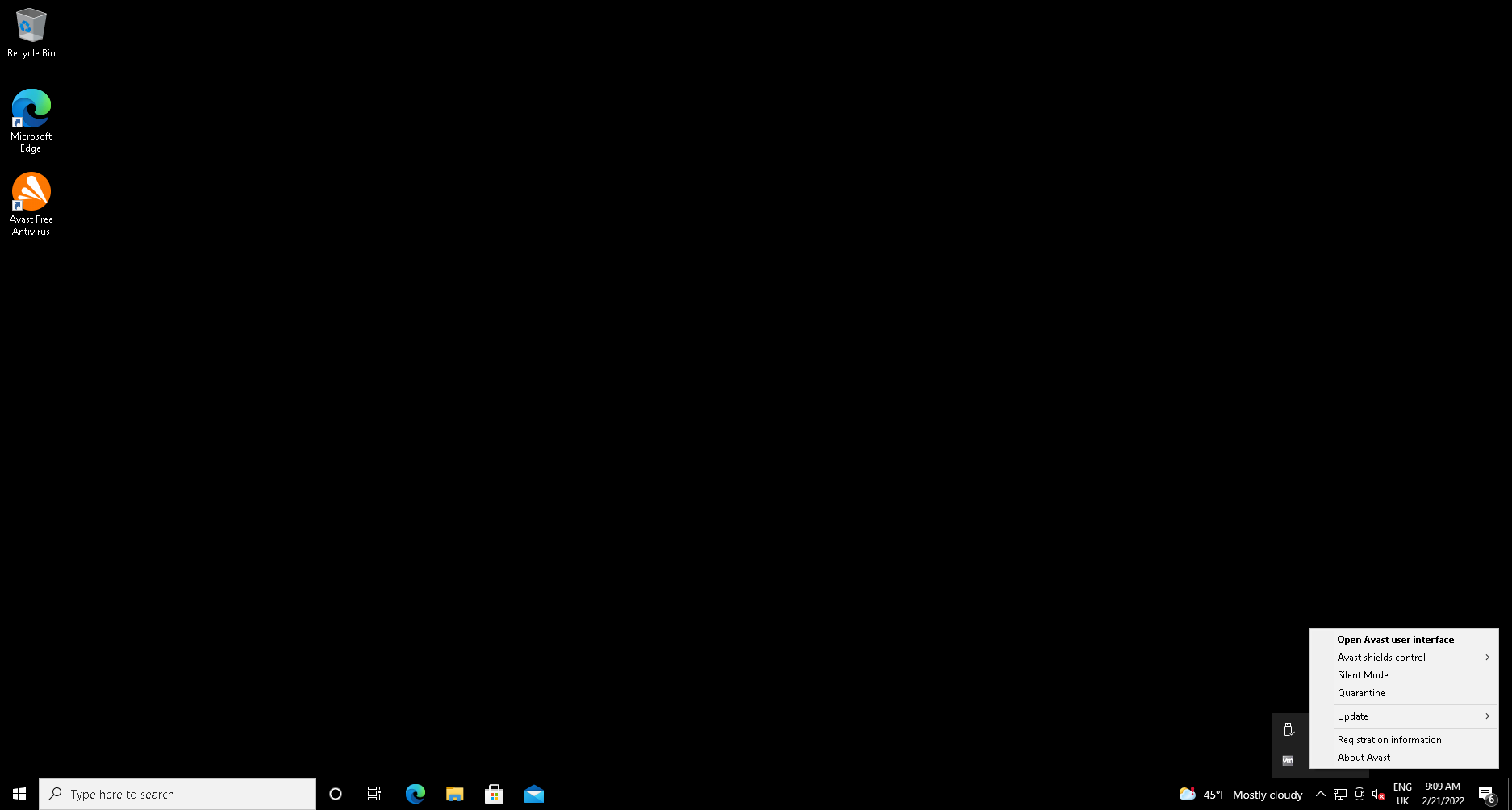 Comment desactiver les notifications dans Avast Antivirus