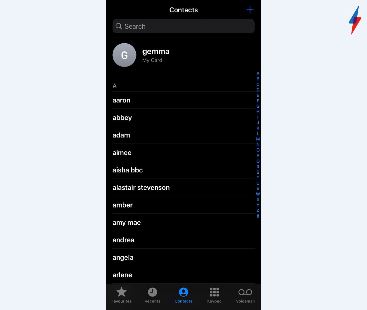 Comment supprimer des contacts sur un iPhone