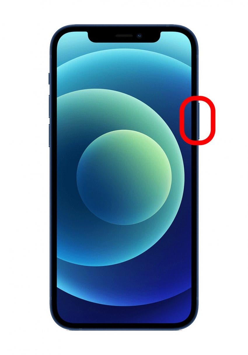 Bouton latéral iPhone 12