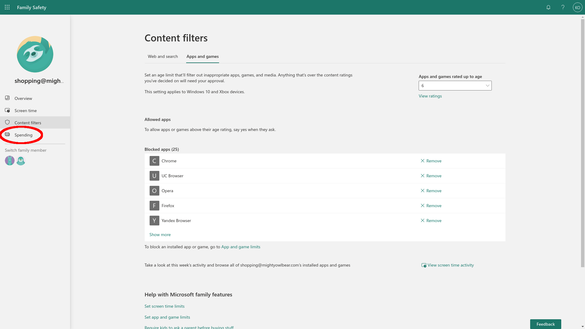 1647030734 345 Comment configurer les controles parentaux dans Microsoft Family Safety
