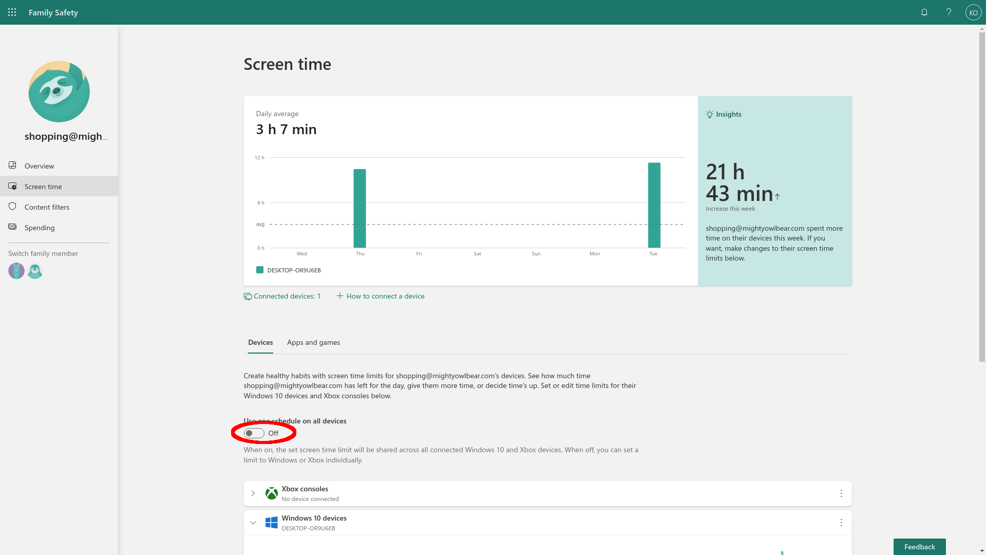 1647030734 351 Comment configurer les controles parentaux dans Microsoft Family Safety