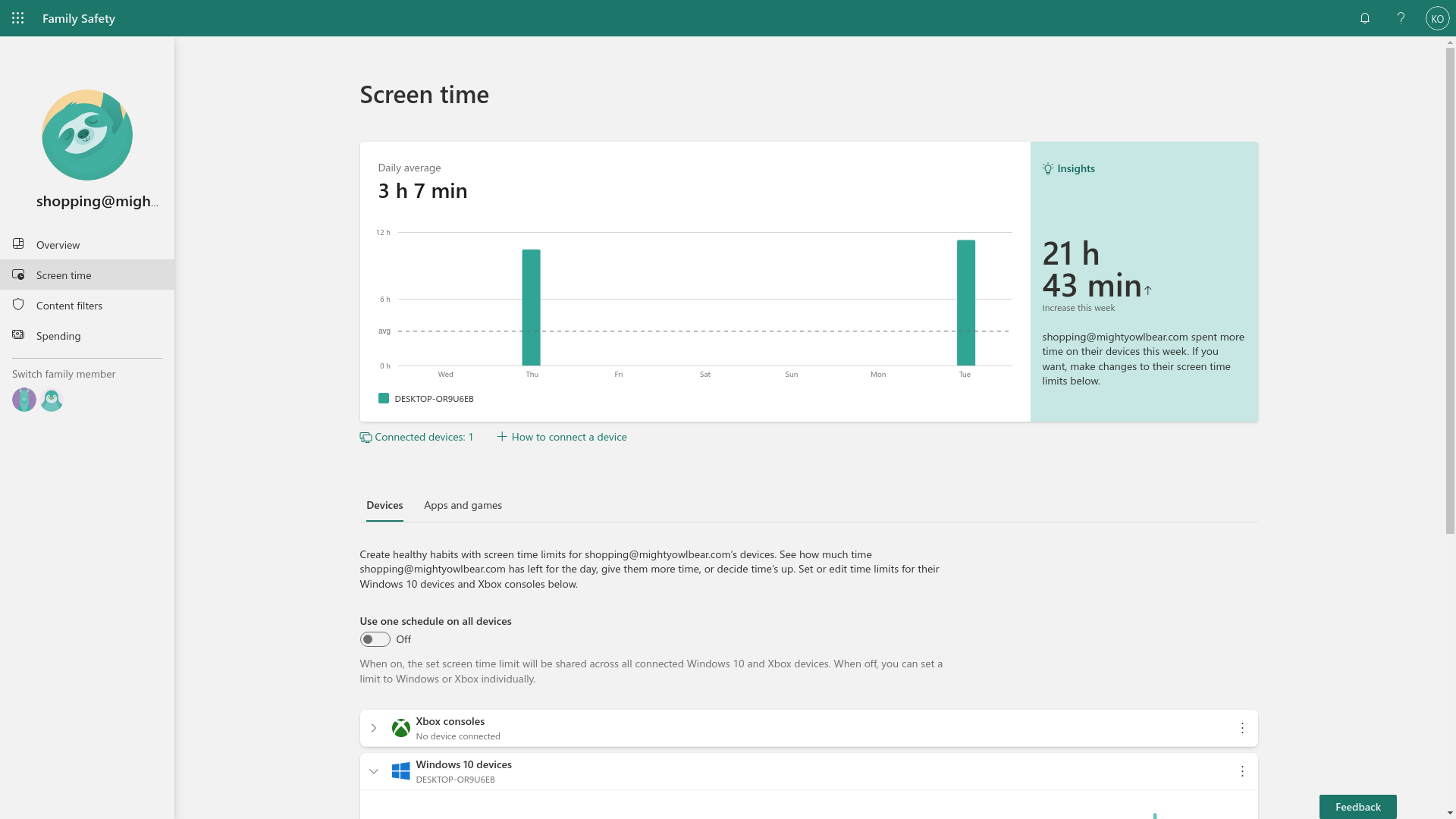 1647030734 367 Comment configurer les controles parentaux dans Microsoft Family Safety