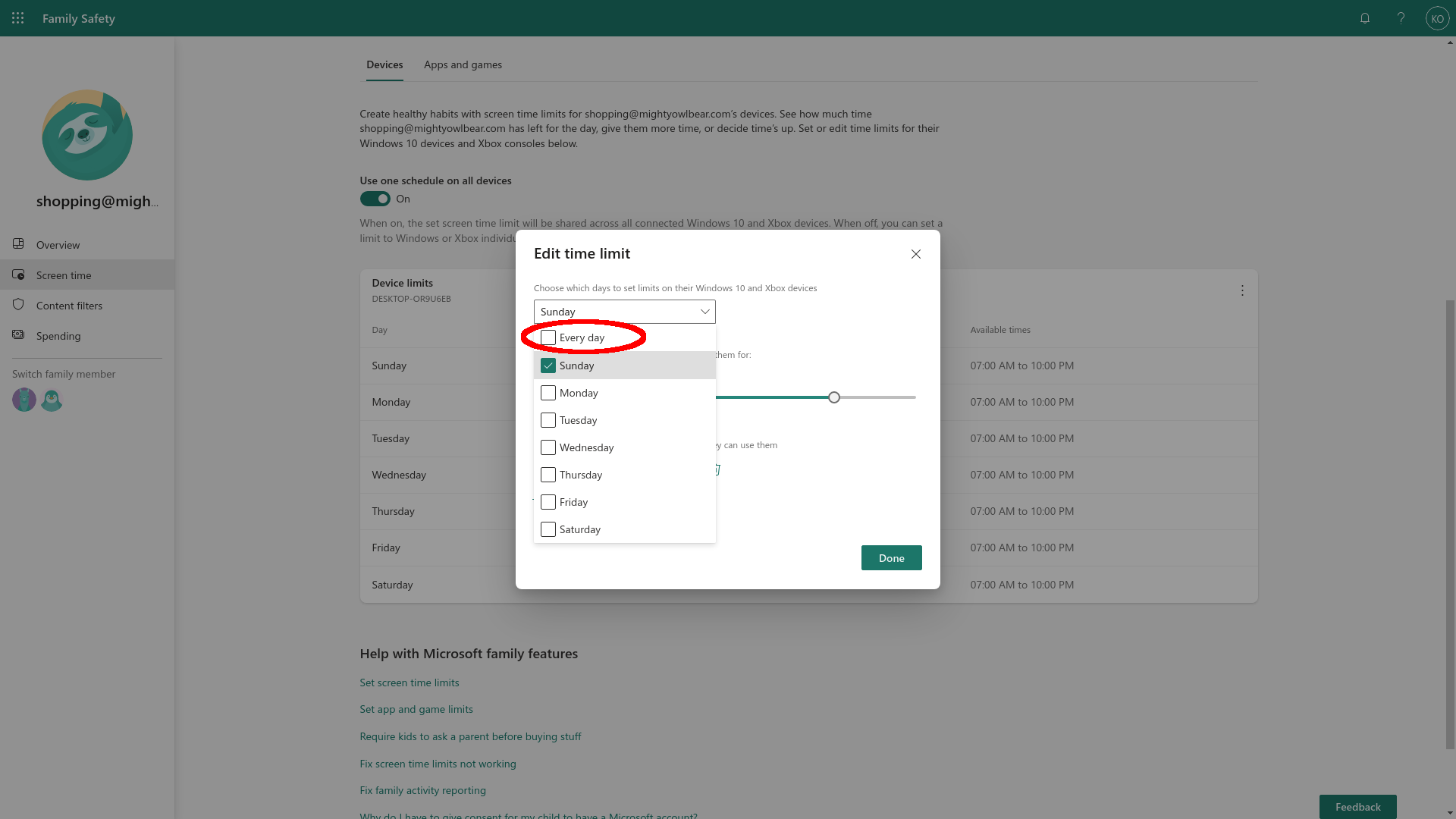 1647030734 549 Comment configurer les controles parentaux dans Microsoft Family Safety