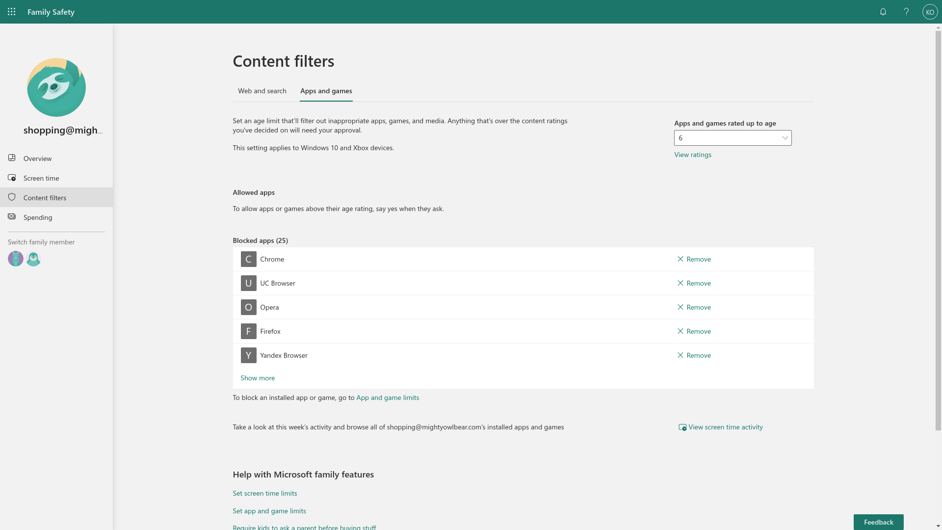1647030734 955 Comment configurer les controles parentaux dans Microsoft Family Safety