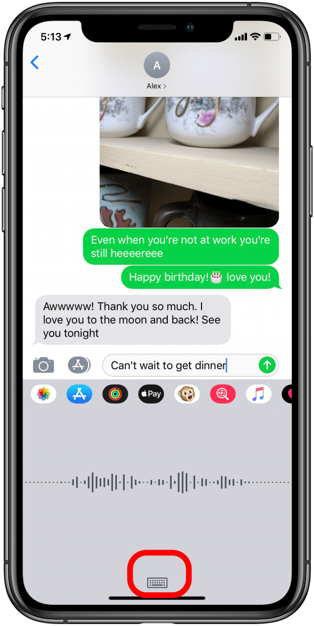 1647176167 465 Dictee iPhone dans iOS 15 Comment utiliser les SMS mains