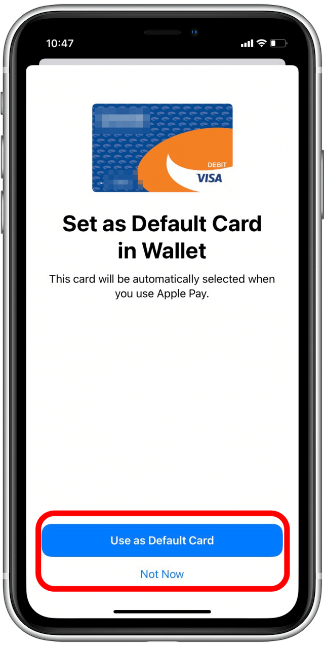 carte par défaut