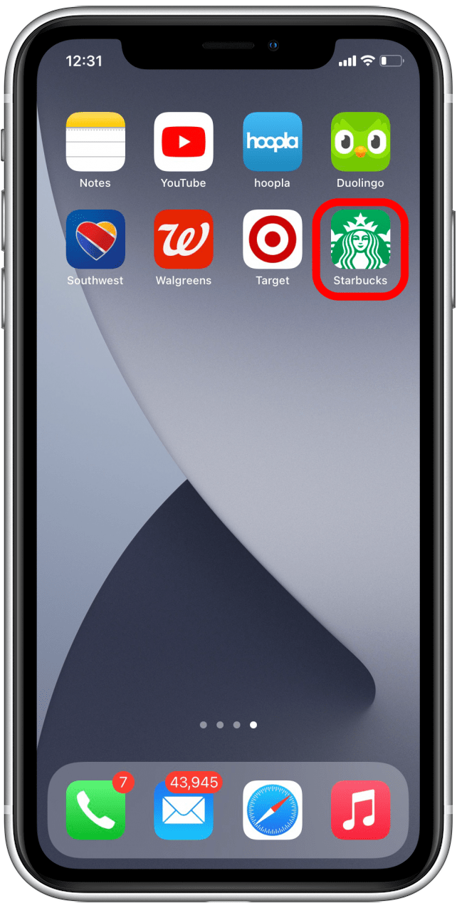 Application Starbucks