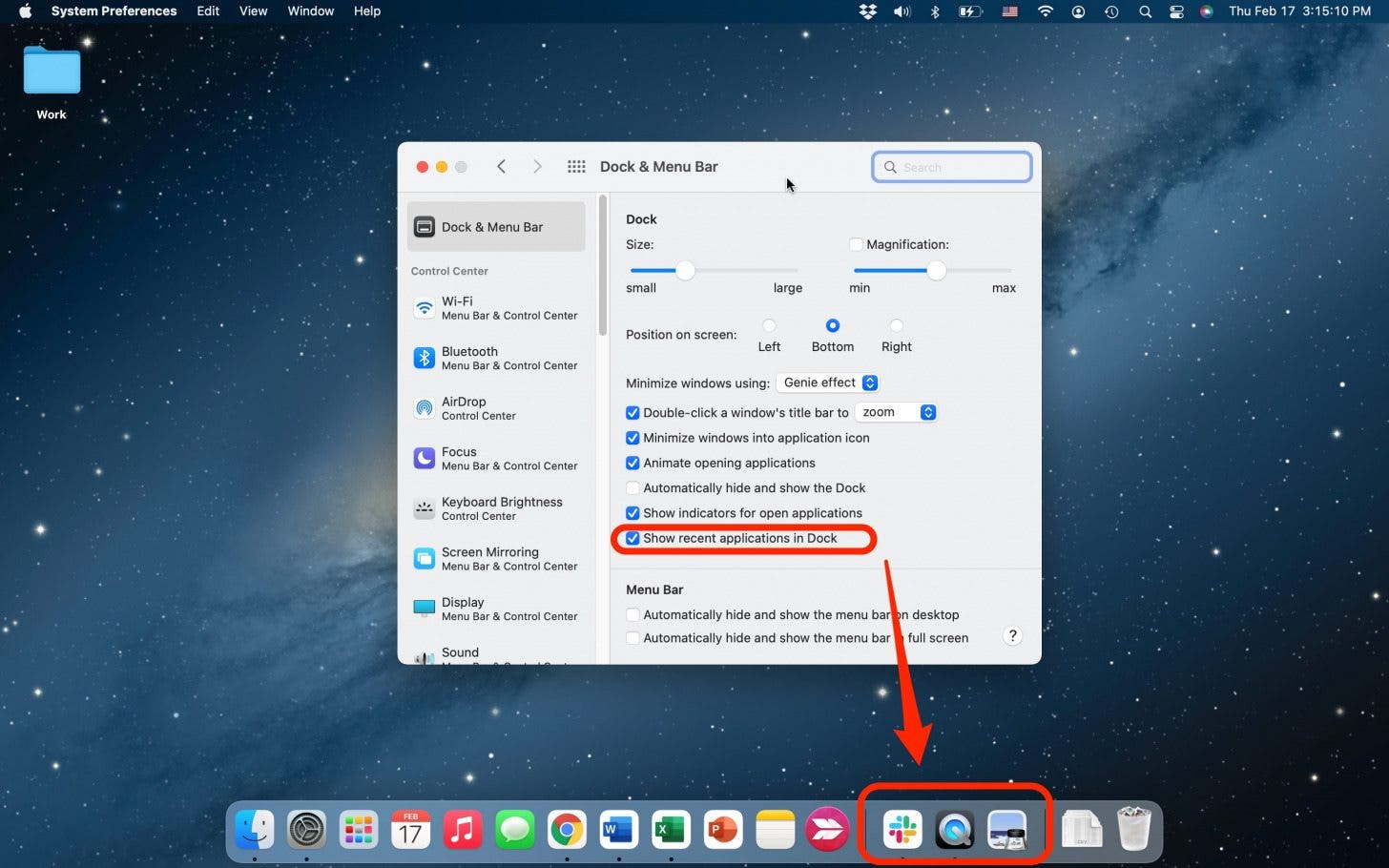 1647737314 278 Comment tirer le meilleur parti du Mac Dock