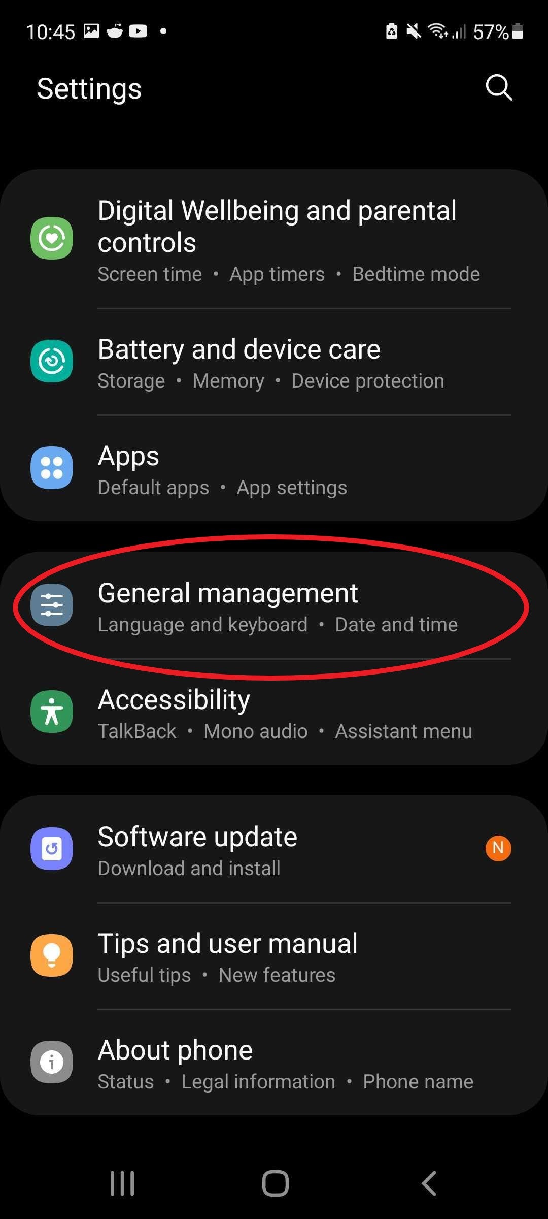 1647871705 845 Comment reinitialiser les parametres dusine de votre telephone Samsung