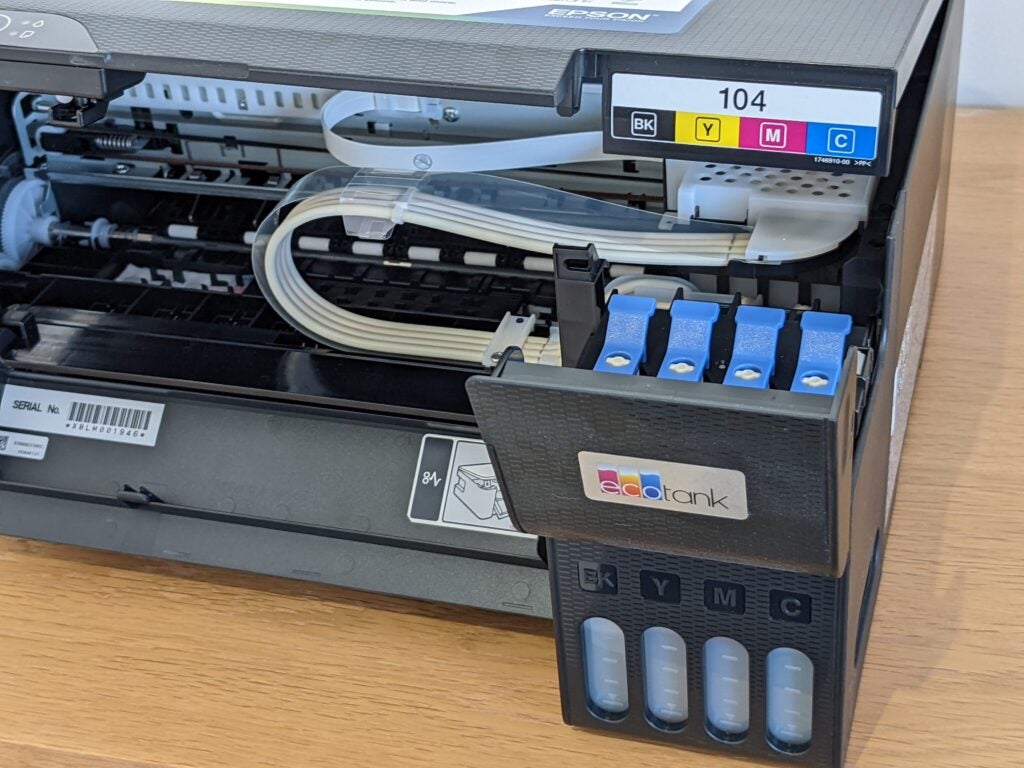 Le compartiment à encre pour l'Epson EcoTank ET-1810