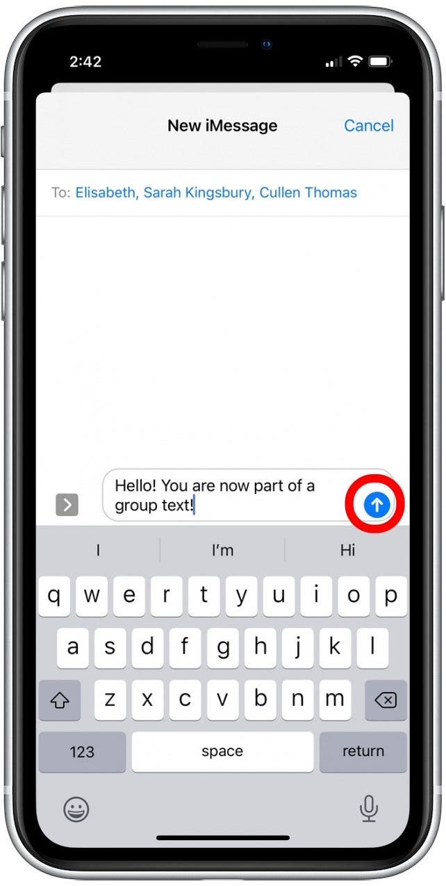 1648428536 869 Comment creer un texte de groupe sur iPhone