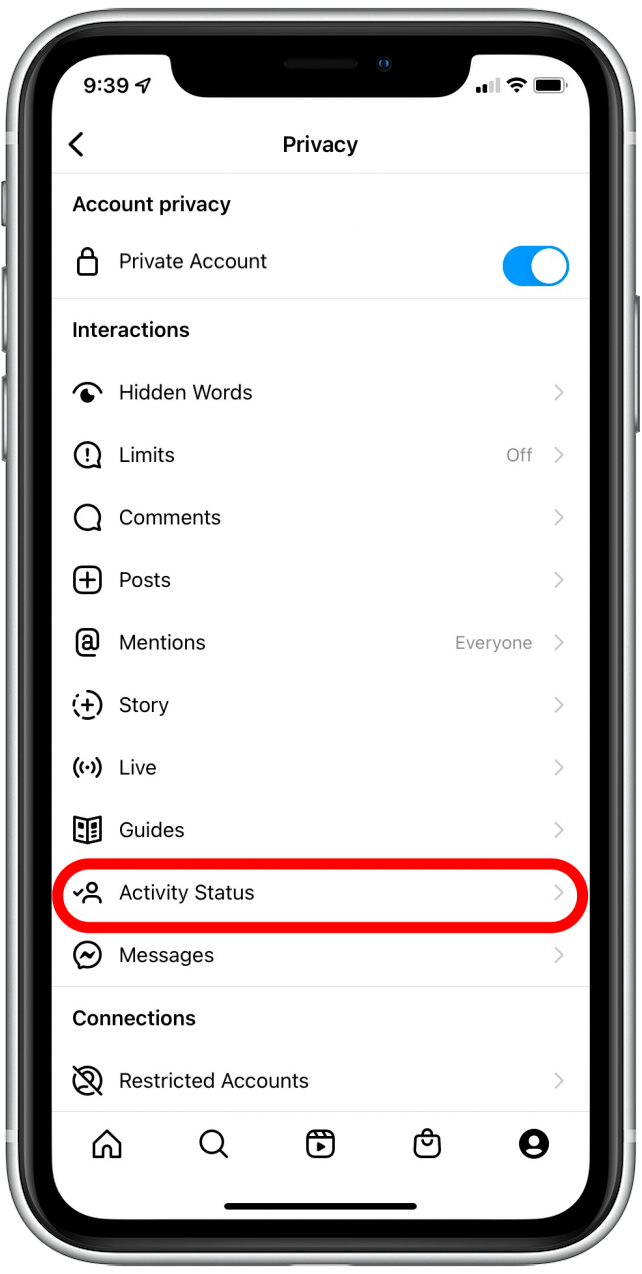 1648465710 284 Comment desactiver le statut actif sur Instagram sur votre iPhone