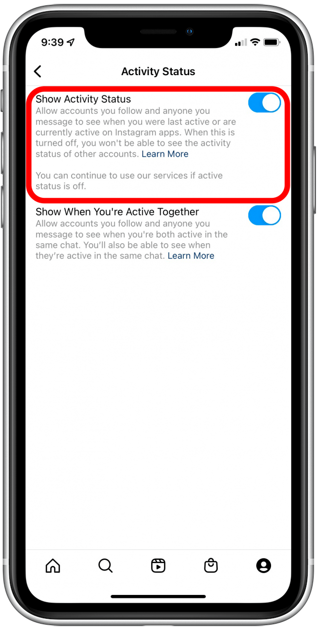 1648465710 867 Comment desactiver le statut actif sur Instagram sur votre iPhone