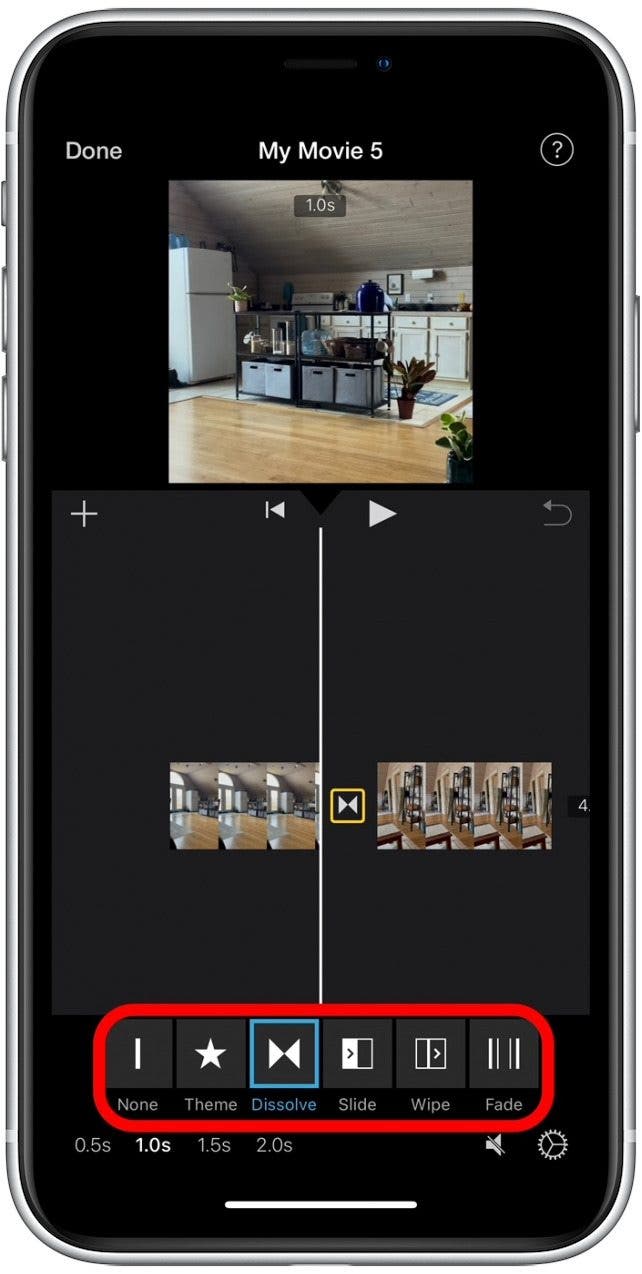 Comment combiner 2 videos sur un iPhone
