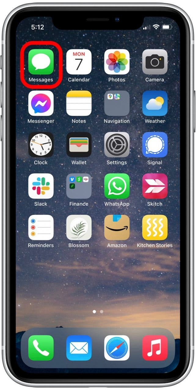 Comment creer un texte de groupe sur iPhone