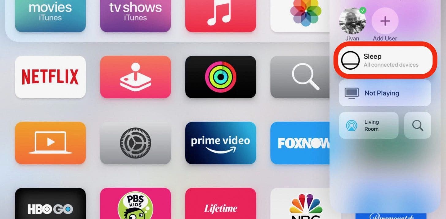 Comment desactiver Apple TV