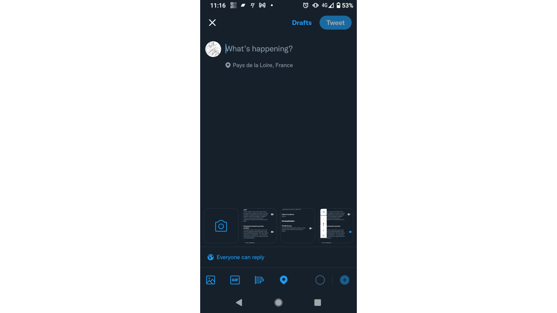 Comment empecher Twitter dutiliser vos donnees de localisation sur Android