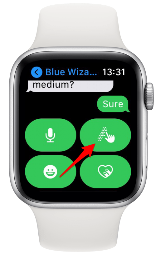 application de gribouillage sur apple watch