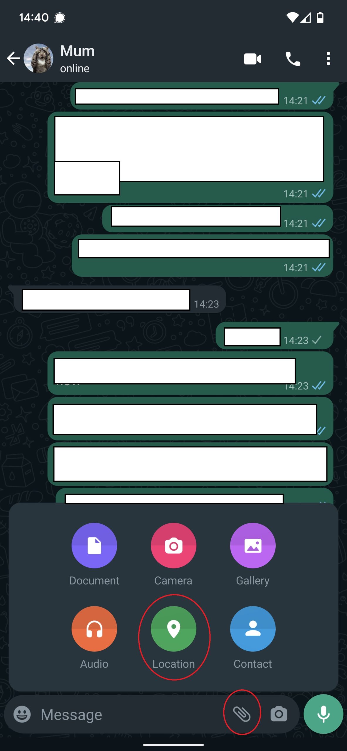 Comment partager votre position sur WhatsApp sur Android