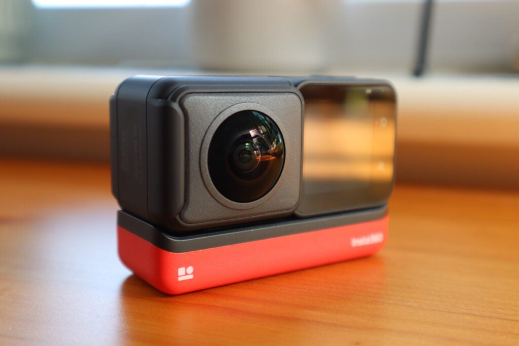 L'objectif 360 sur l'Insta360 One RS