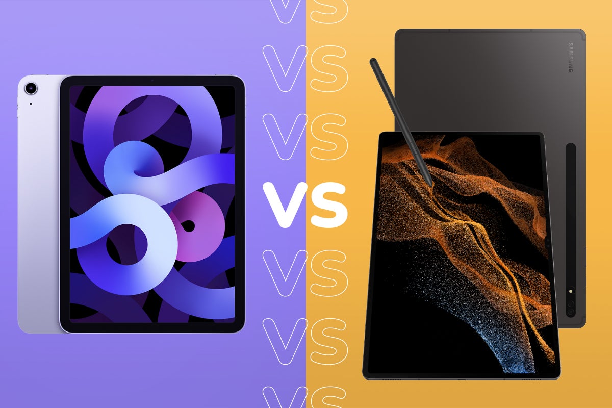 iPad Air 5 vs Samsung Galaxy Tab S8 votre