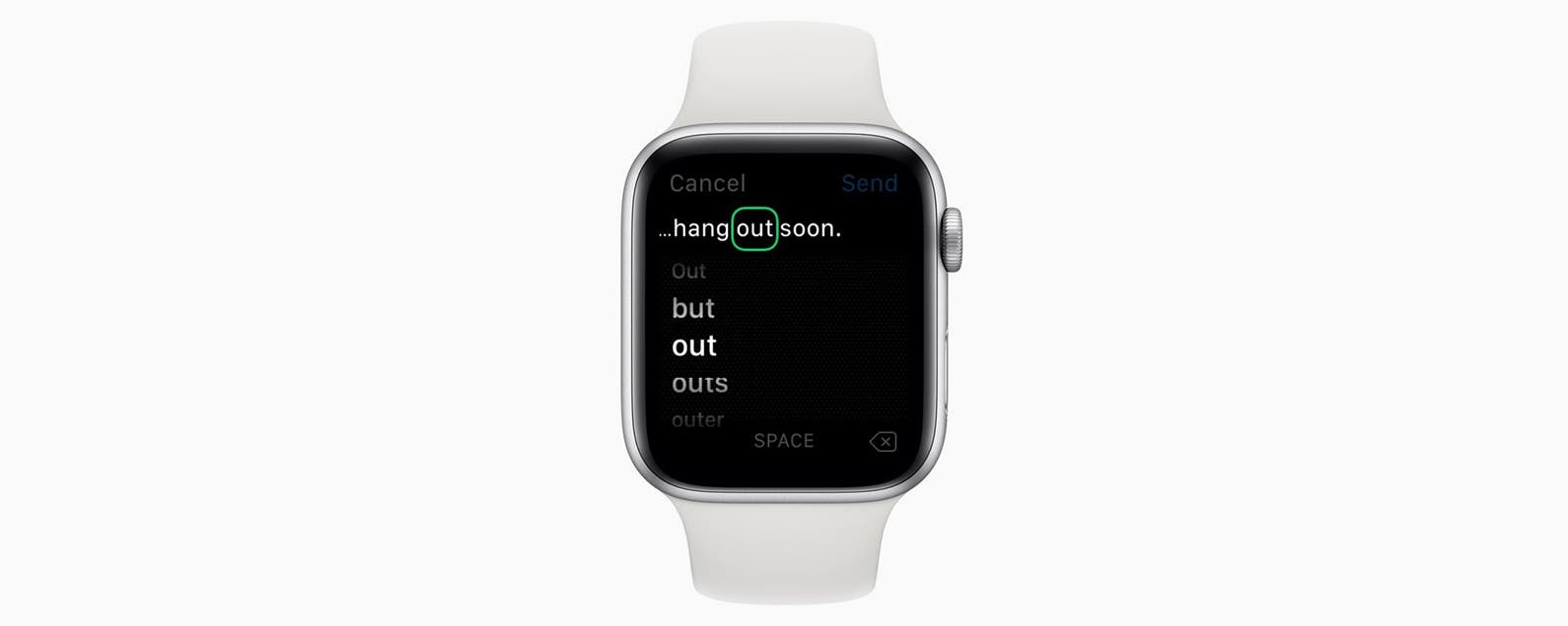 1648783936 Comment modifier du texte sur une Apple Watch a laide