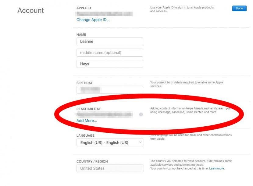 supprimer l'identifiant Apple
