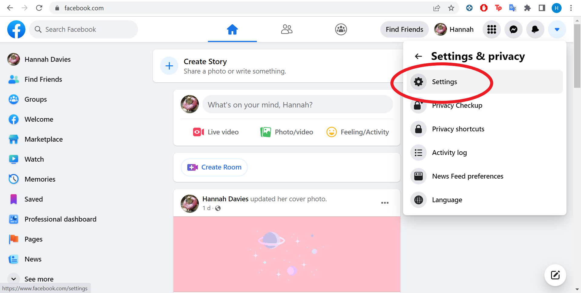 1648843700 636 Comment changer votre nom sur Facebook