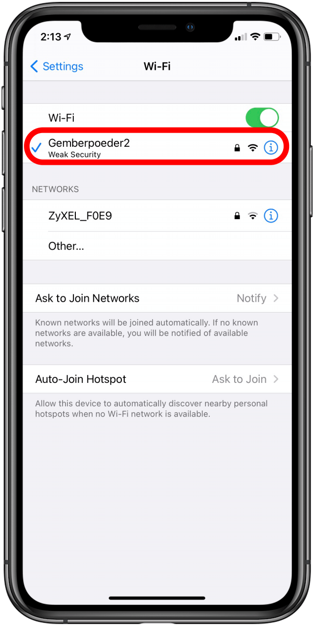 1649008103 905 Comment arreter la connexion automatique au Wi Fi sur liPhone