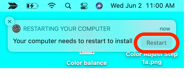 mettre à jour votre mac