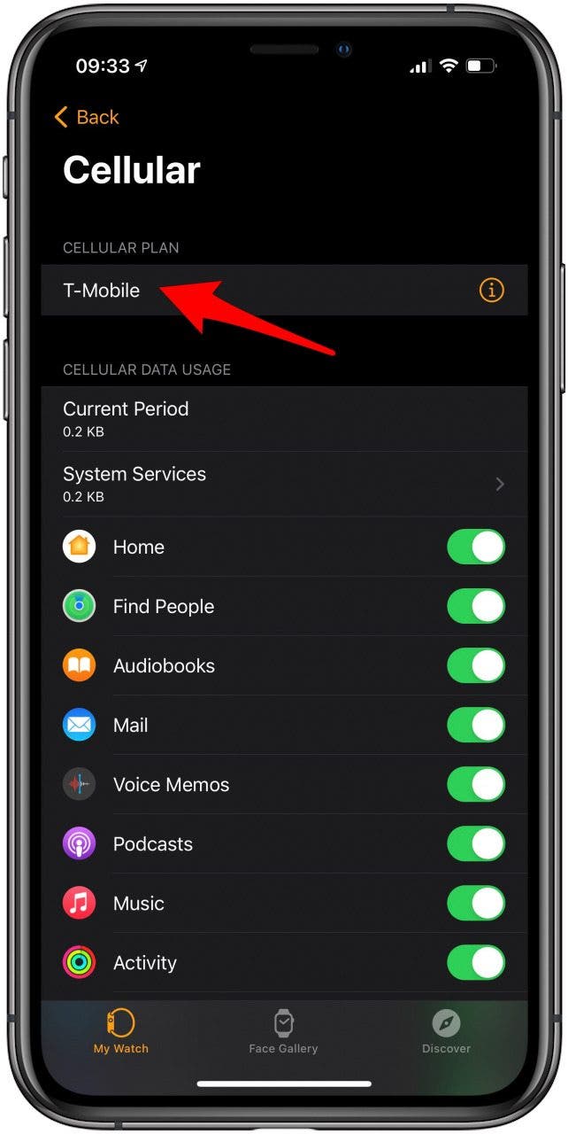 Appuyez sur Configurer le cellulaire et suivez les instructions de votre opérateur.