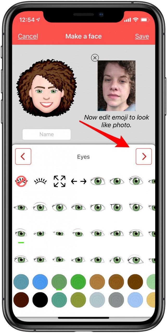 choisissez vos fonctionnalités emoji