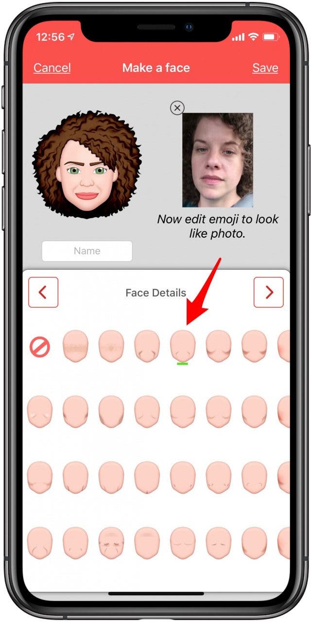 ajouter des rides à votre emoji