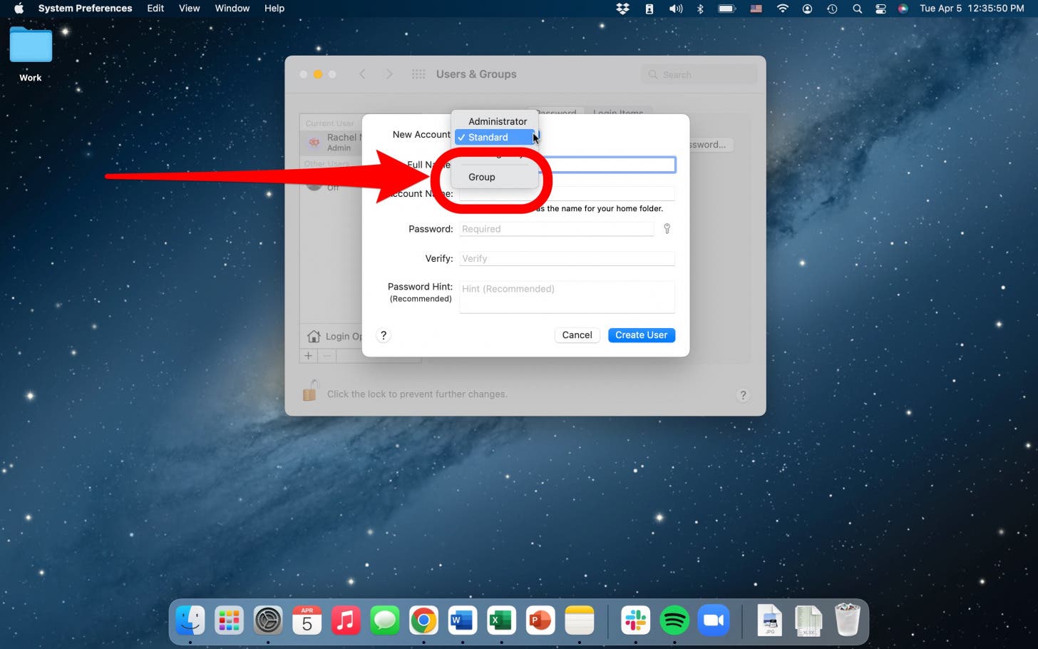 apprendre ce qu'est un groupe mac