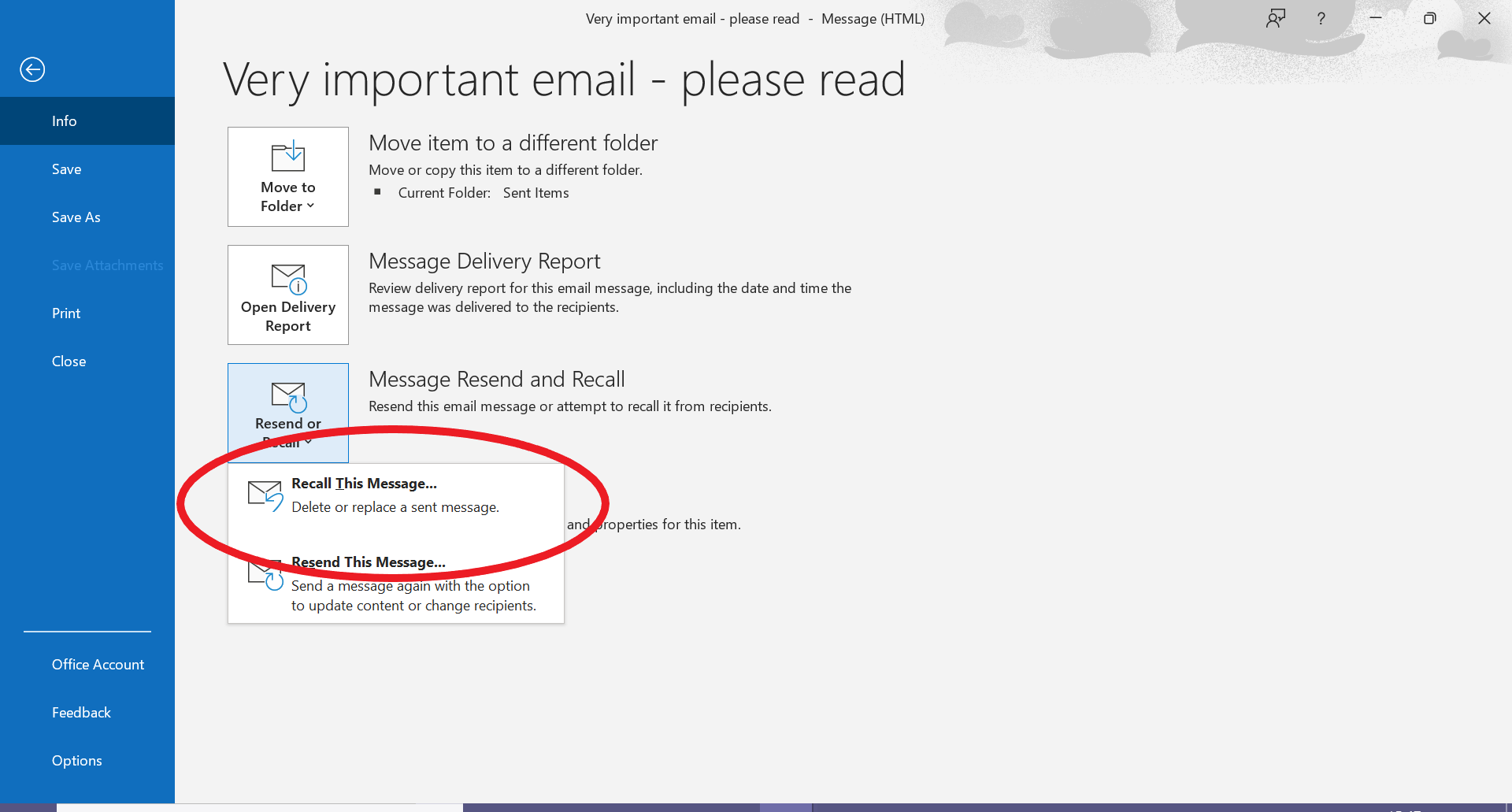 1649796532 106 Comment rappeler un e mail dans Outlook