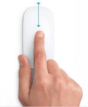 souris magique 2 geste pour faire défiler