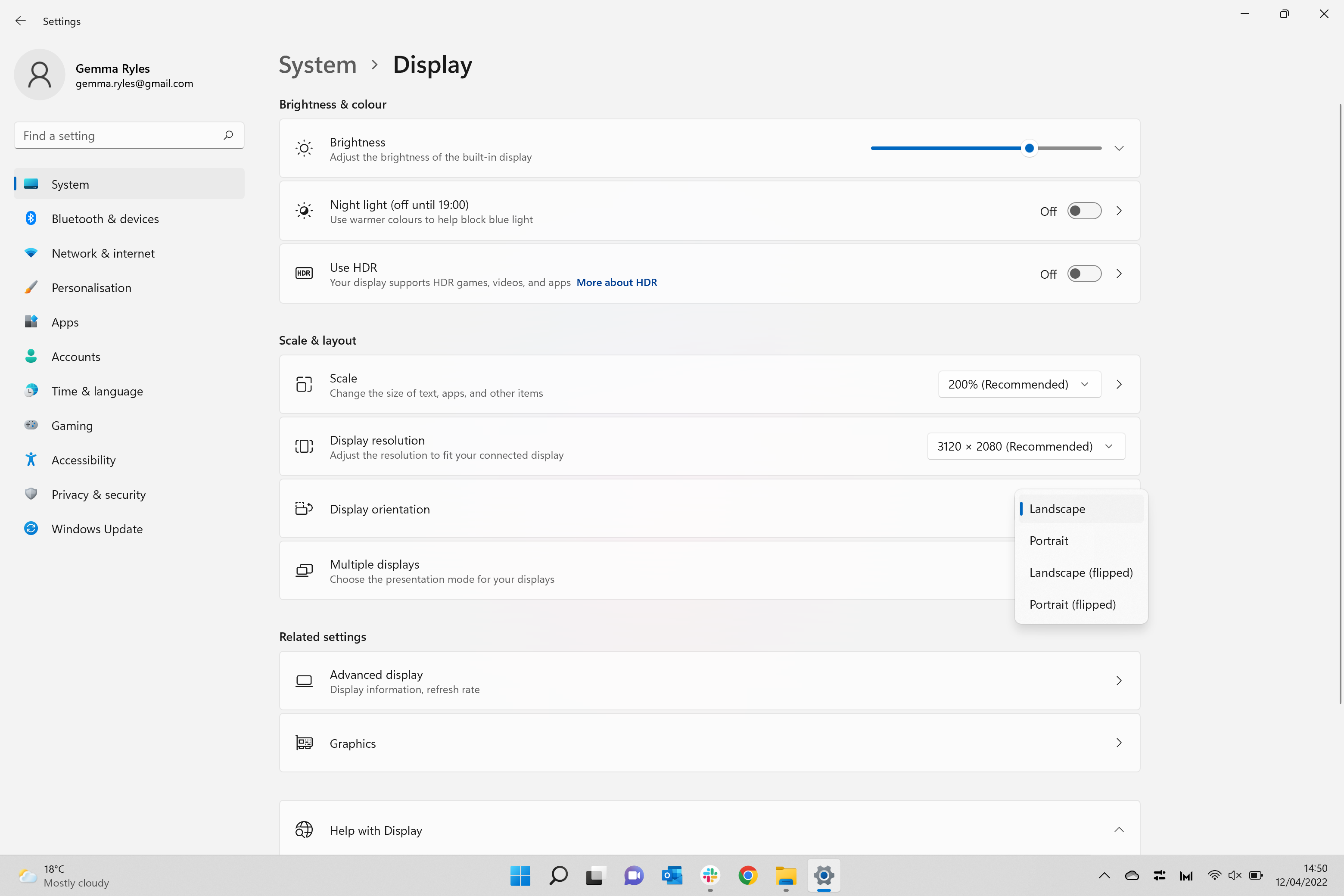 1650057854 395 Comment faire pivoter lecran dans Windows 11