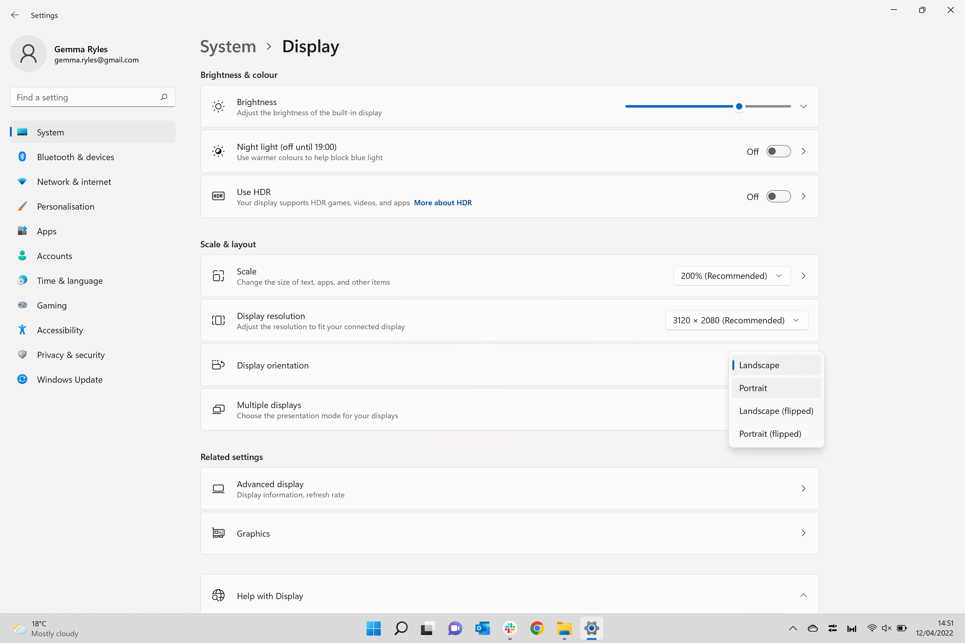 1650057854 648 Comment faire pivoter lecran dans Windows 11