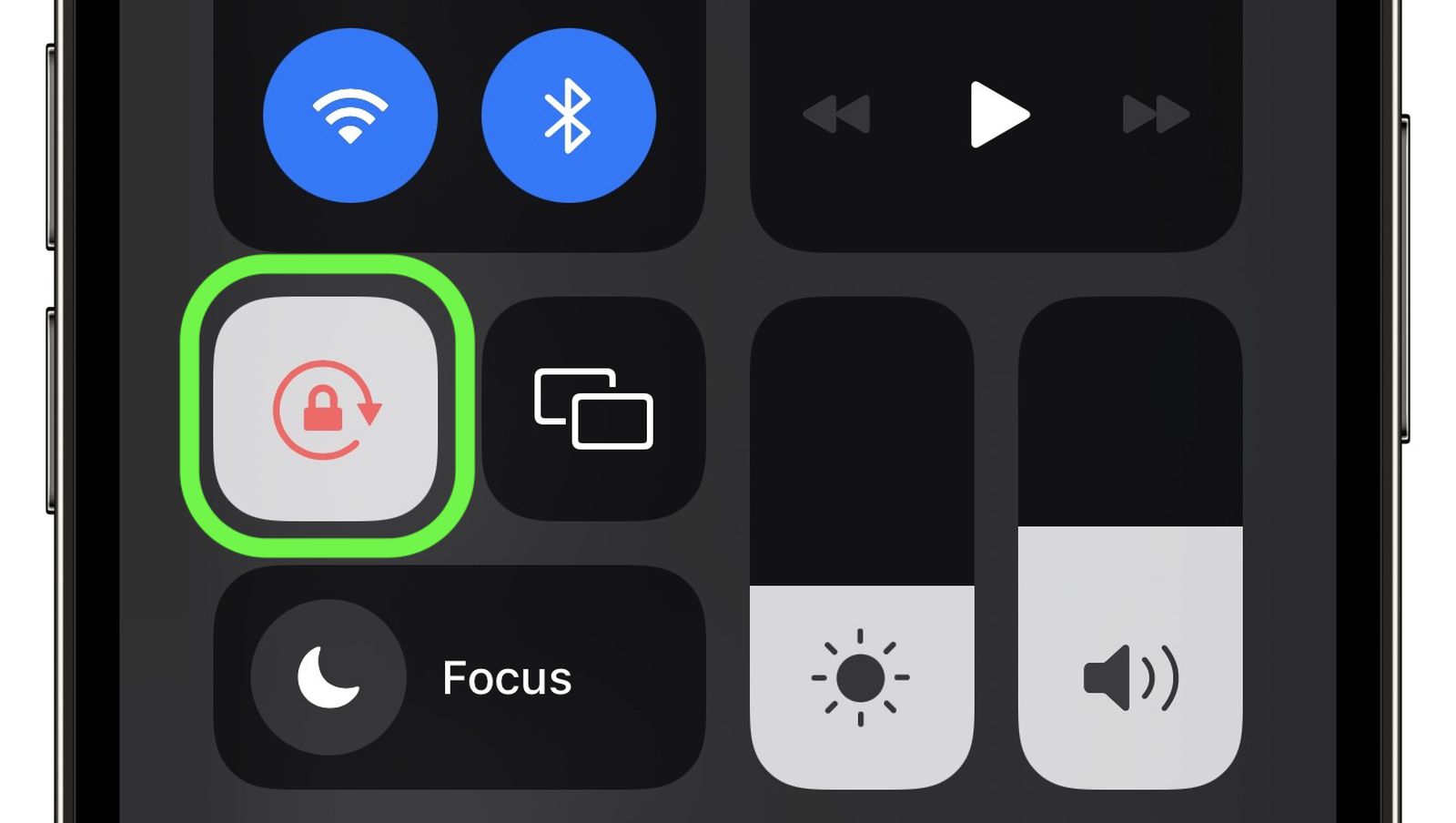 1650395292 Comment changer le verrouillage de la rotation de liPhone sans