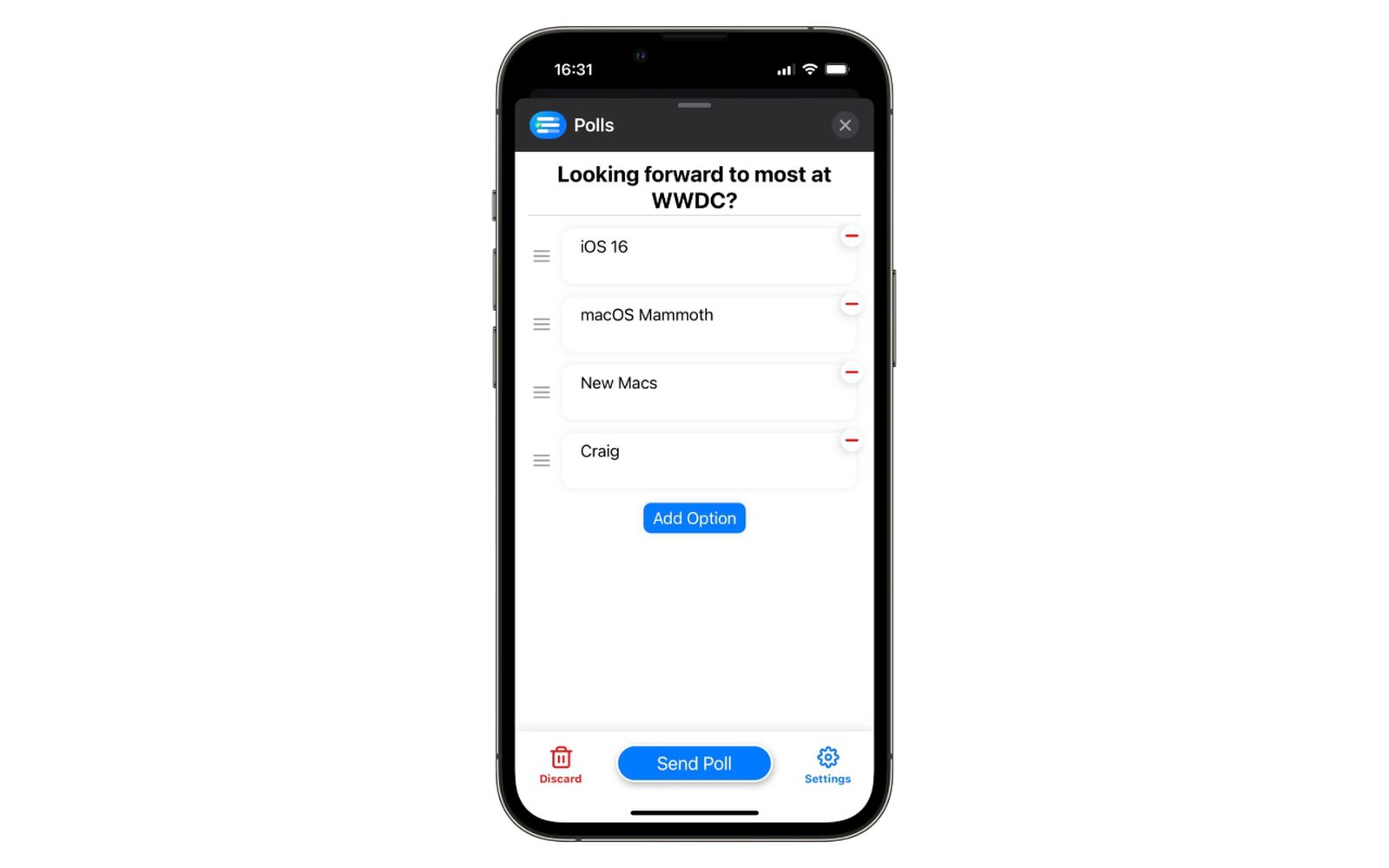 1650524411 Comment creer des sondages dans les discussions de groupe iMessage