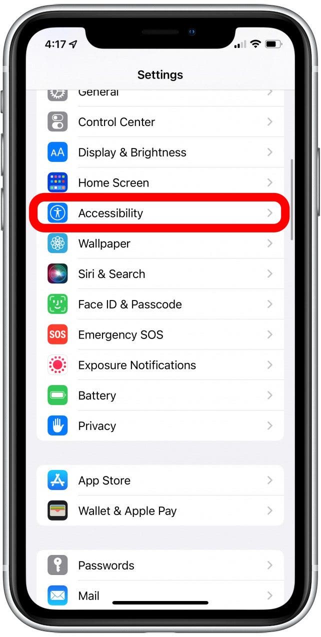 Désactiver les couleurs sur votre iphone