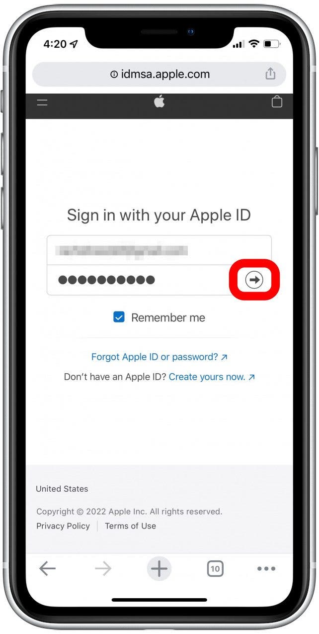 remboursement de l'App Store via le Web