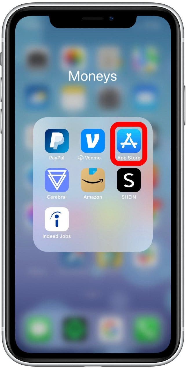 ouvrir l'App Store pour obtenir un remboursement d'apple