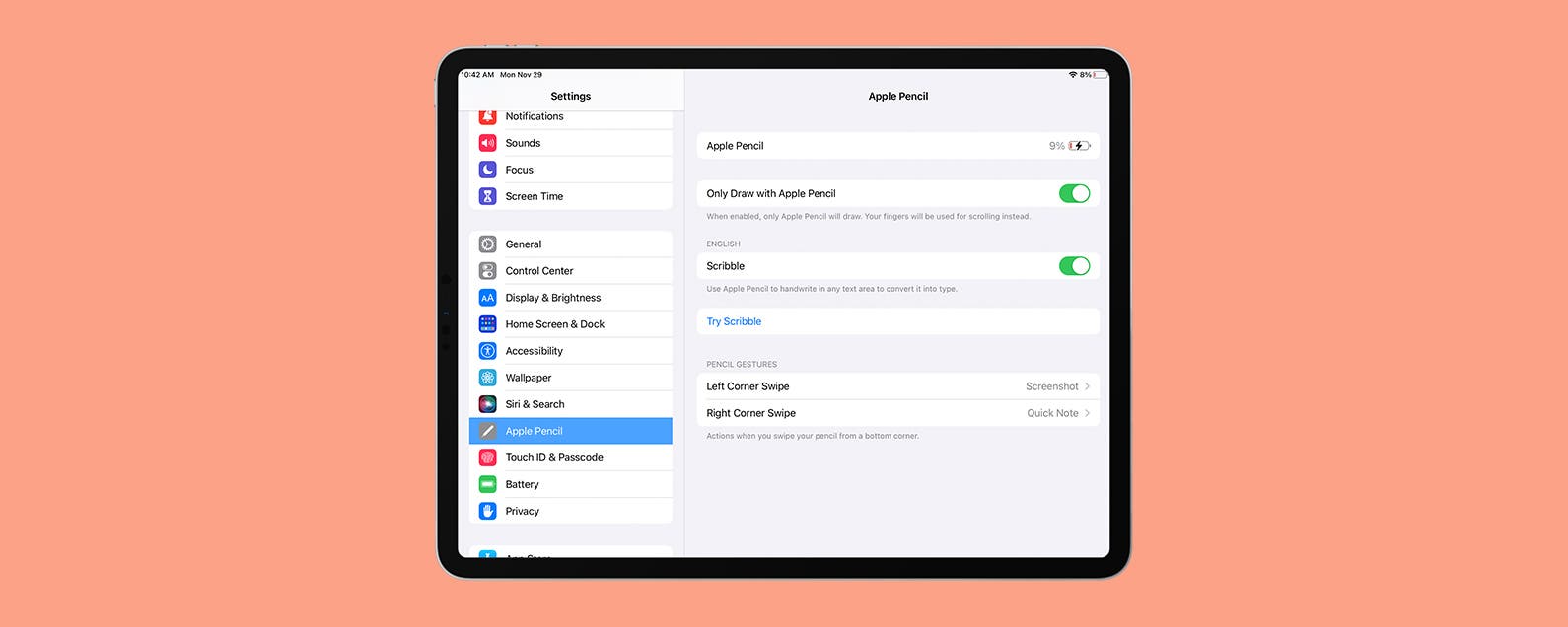 1651134730 Comment connecter Apple Pencil a iPad