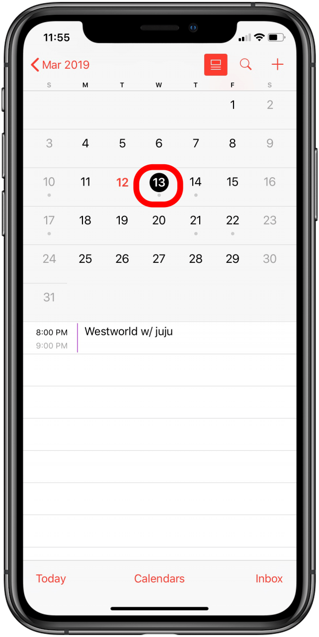 1651190408 96 Comment rechercher des evenements dans lapplication Calendrier sur iPhone et
