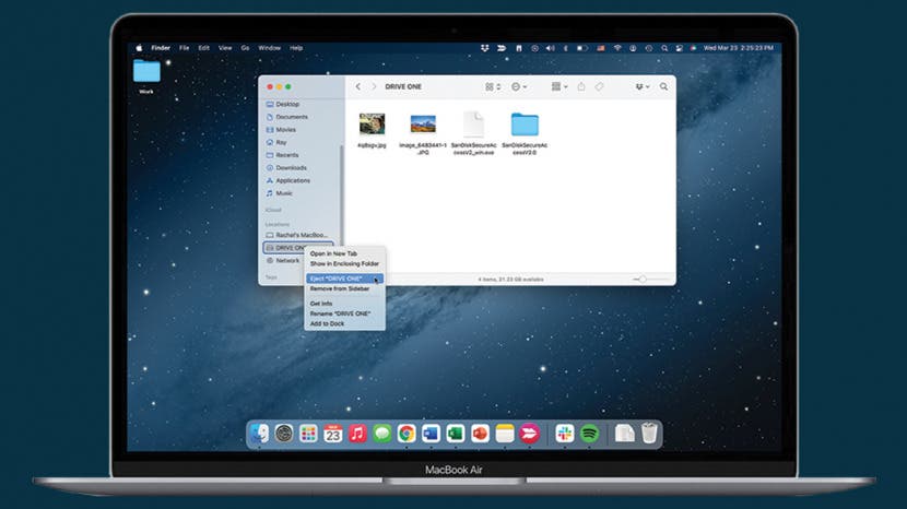 Comment ejecter USB de Mac