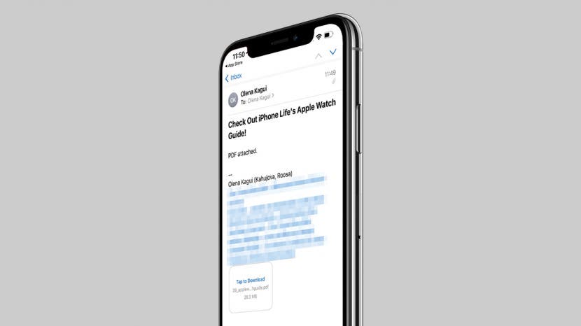 Comment enregistrer un fichier au format PDF sur iPhone et