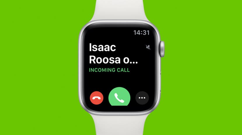 Comment passer accepter et desactiver des appels sur Apple Watch