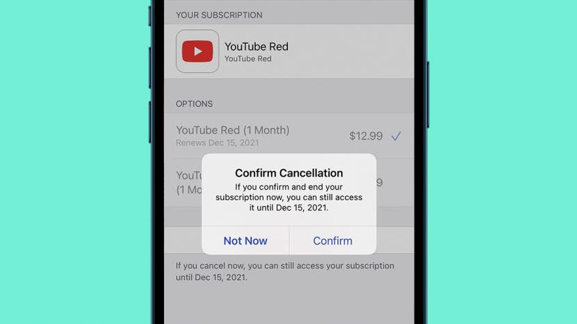 Comment rechercher gerer et annuler des abonnements sur iPhone mise