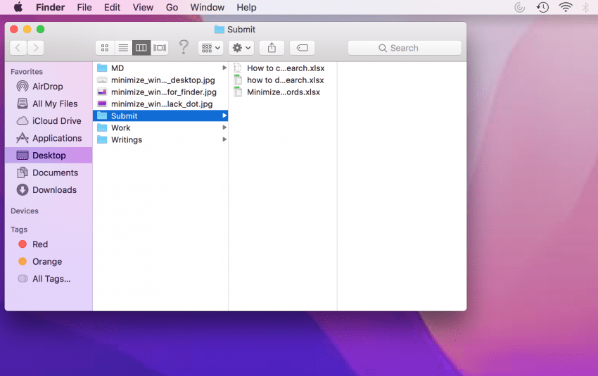 Comment reduire toutes les fenetres sur Mac en meme temps